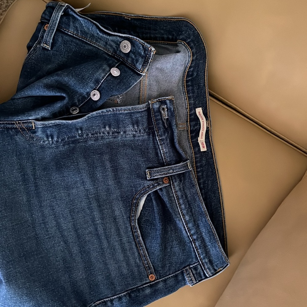 Levi's Ribcage Straight Ankle Jeans Size 18W Womens Plus Size, EC - Picture 3 of 6